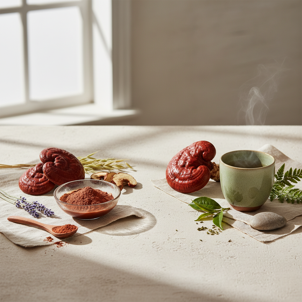 The Two Mechanisms Behind Reishi's Calming Effects
